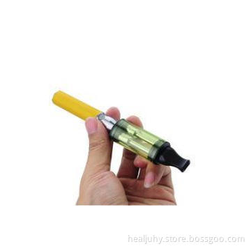 650mAh EGO-CE9 Portable Bag Dual Resistor Yellow / Green Ad
